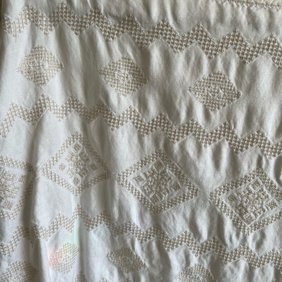 Wilfred White/Cream Patterned Top - L - Picture 2 of 7
